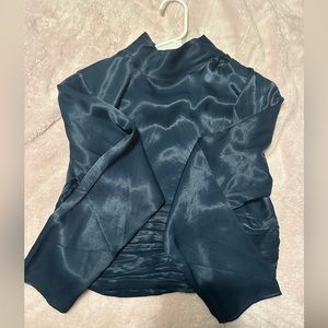 Zara Long-Sleeved Cropped Shirt